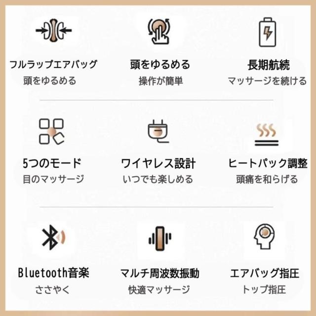 ヘッドスパ relx ハンドプロ ヘッドマッサージ機 頭皮マッサジー+目のマッサジー 家電 効果 自宅 ヘアケア 頭皮マッサージ マッサージ器 頭皮ケア 健康 敬老の日 プレゼント クリスマスプレゼント_6