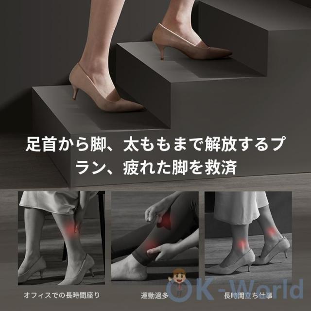 マッサージ器 足 フットマッサージャー 解消グッズ 360° 3Dフットマッサージャー 3way 疲労回復 足ツボマッサージ タイマー機能 敬老の日 プレゼント 新型_1