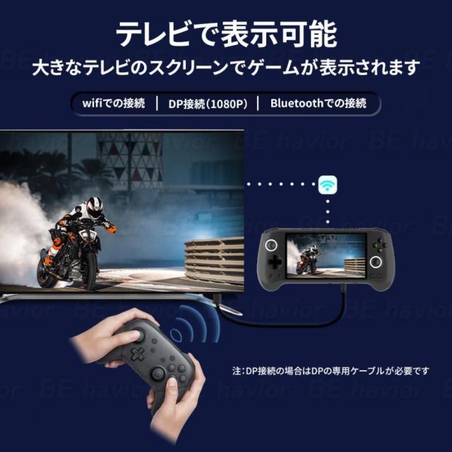 ANBERNIC RG556 エミュレータ機 Android13 T820 5.48インチ 1920*1080