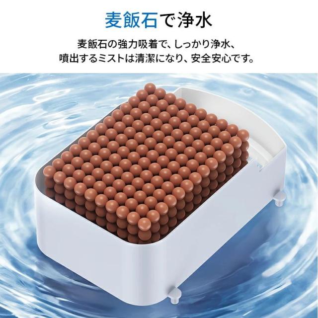 【業務用】28L 大型超音波加湿器 4重除菌＆高パワー2000ml/h 空気清浄・イオン機能付き 120畳広々対応 次亜塩素酸水も使える_17