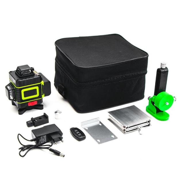 レーザー墨出し器 フルライン 4x360°グリーンレーザー 水平器 三脚 16ライン 高輝度 高精度 小型 30メートル作業範囲 距離測定器 建築用レーザー レ 自動補正_15