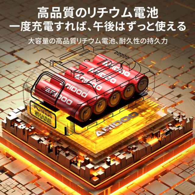 マキタ互換 18V ブラシレス 電動ドリルドライバー 【正規品/25本ビット付】充電式コードレス 軽量LEDライト付 コンパクト DIY工具_7