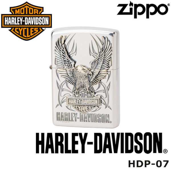 日本限定 正規品 ZIPPO HARLEY-DAVIDSON ビッグメタル HDP-07 ジッポー