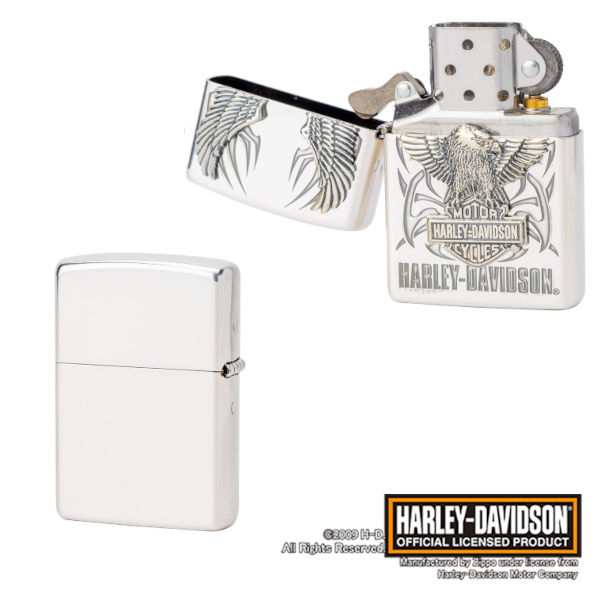 日本限定 正規品 ZIPPO HARLEY-DAVIDSON ビッグメタル HDP-07 ジッポー