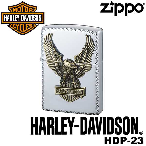 復刻 正規品 ZIPPO HARLEY-DAVIDSON HDP-23 ジッポーライター ジッポー ジッポライター ジッポ Zippo ハーレーダビッドソン ハーレー オイルライター イブシメタル 白頭鷲の通販は 9,893円