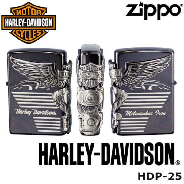 日本限定 正規品 ZIPPO HARLEY-DAVIDSON HDP-25 シリアルナンバー付