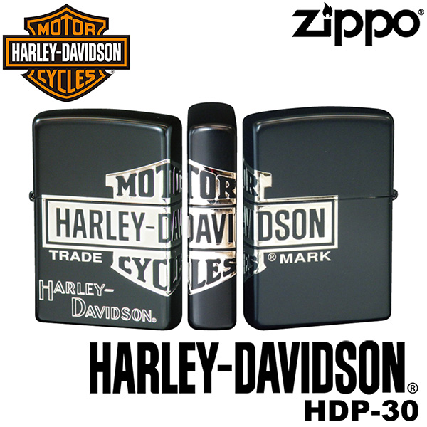 復刻 正規品 ZIPPO HARLEY-DAVIDSON HDP-30 ジッポーライター ジッポー ジッポライター ジッポ Zippo ハーレーダビッドソン ハーレー オイルライター ブラック シルバーの通販は 14,290円
