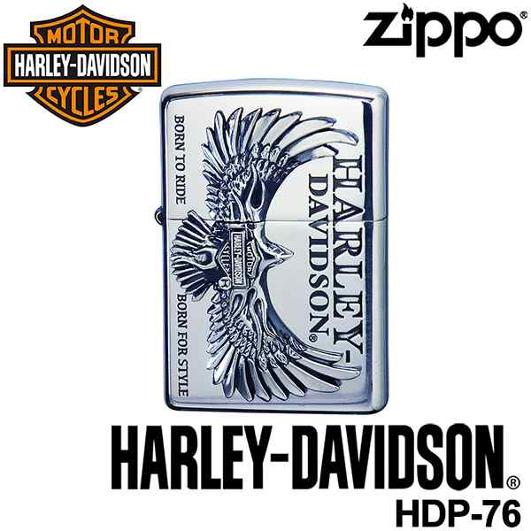 新成型 正規品 ZIPPO HARLEY-DAVIDSON HDP-76 ジッポーライター 