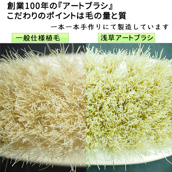 あす楽 浅草アートブラシ カシミヤブラシ 極 桐箱 エチケットブラシ‐正規品 洋服ブラシ 馬毛 白馬毛 静電気除去 ファー毛並み直し 埃取り ホコリ取り