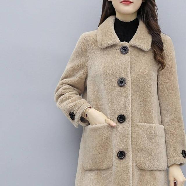 アウター レディース コート ボア ボアコート ミディアム丈 ミディアムコート 袖あり 長袖 襟あり シングルブレスト 袖ボタン の通販はau Pay マーケット テラディズ オンラインショップ