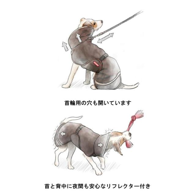 フィンランドのドッグブランド【Pomppa】史上最強レベルの防寒ジャケット【Toppa Pomppa】小・中型犬用_10