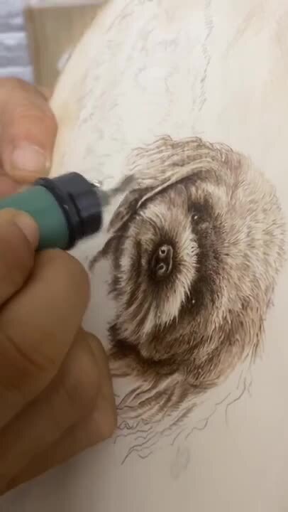 【韓国発】愛犬のイラストを木工作品にいたします！！