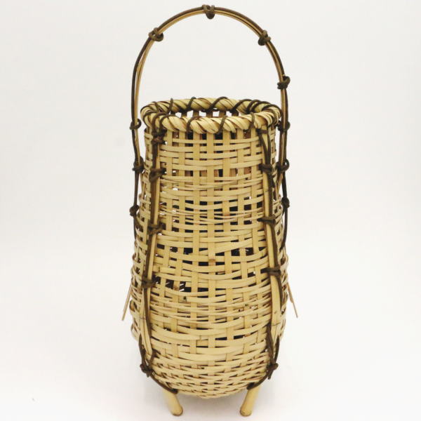 茶器 茶道具 竹籠花入れ 竹篭花入れ 置用 鶴首籠 手付 船橋重朗作 の通販はau Pay マーケット 合資会社今屋静香園