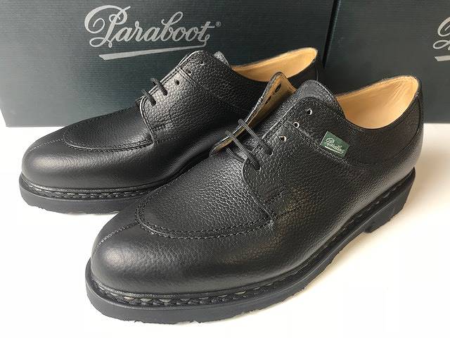 Paraboot パラブーツ Avignon アヴィニョン グレインレザーシューズ Uチップシューズ Vチップ Griff Raf Noire Gr Noir ブラック の通販はau Pay マーケット ミッケ