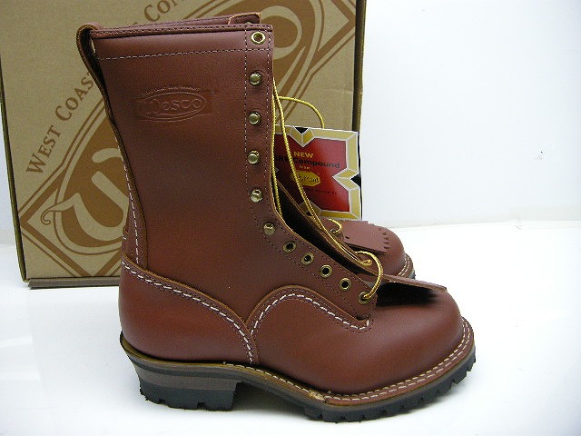 Wesco ウエスコ Custom Jobmaster カスタム ジョブマスター レースアップブーツ ロガーブーツ メンズ Redwood レッドウッド 赤茶 ブラウの通販はau Pay マーケット ミッケ