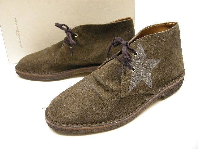Golden Goose ゴールデングース スエードレザー チャッカブーツcity シティー Brown Suede カーキブラウン系 メンズ サイズ40 43 Franの通販はau Pay マーケット ミッケ