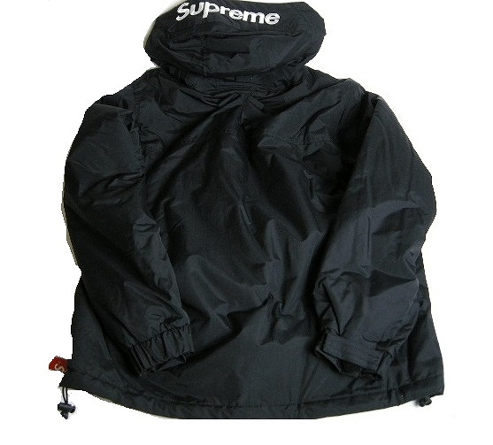 supreme zip logo pullover windbreaker