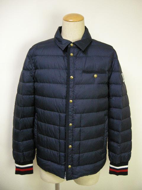 Moncler モンクレール Gamme Bleu ガムブルー シャツ型ライトダウンジャケット 軽量 728 ダークネイビー系d Navy メンズ 16年春夏16s Sの通販はau Pay マーケット ミッケ