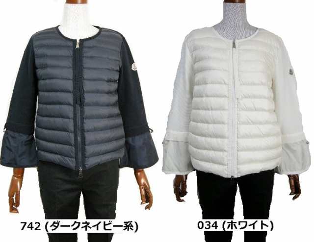 Moncler モンクレール ニット切替ダウンジャケット レディース 18春夏18ss ニットカーディガン セーター ニットダウン ライトダウン の通販はau Pay マーケット ミッケ