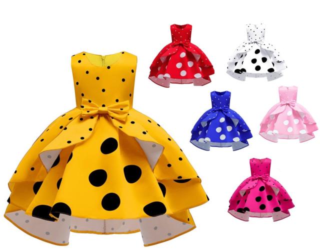 子供ドレス フラワーガール 結婚式ドレス 白 発表会 フォーマルドレス 水玉柄100cm 110cm 1cm 130cm 140cm 150cmの通販はau Pay マーケット ドレス専門店