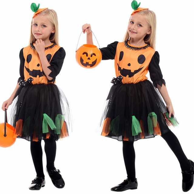 ハロウィン 衣装 子供 魔女 コスプレ 子供ドレス Halloween 悪魔 仮装 ワンピース 帽子 2点セットの通販はau Pay マーケット ドレス専門店