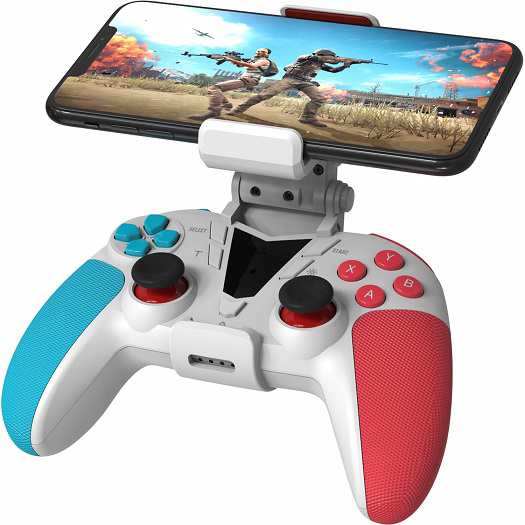 送料無料 新品 スマホコントローラーコントローラー Iphone Android Os Ps3 Pc Windows Steam Pubg 荒野行動対応可能 レッド ブルの通販はau Pay マーケット アレイズ店