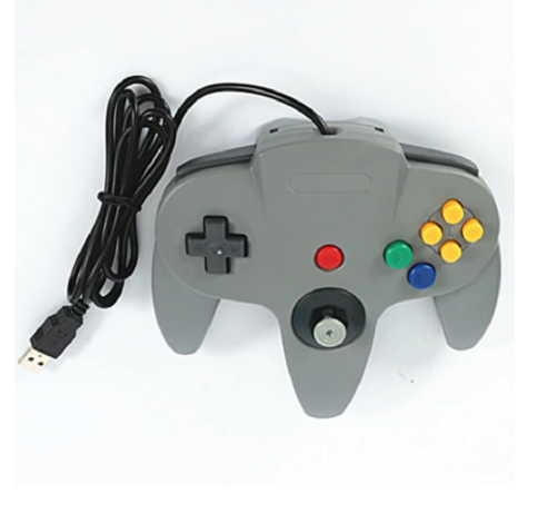 送料無料 新品 グレー Usb N64コントローラー ニンテンドー64 Usbコントローラ コンソールビデオゲーム ジョイスティック Pcゲの通販はau Pay マーケット アレイズ店