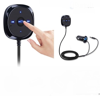 送料無料 新品 車載用bluetooth レシーバー アダプター ハンズフリー通話 Windows Ios Android 3 5mm ブルートゥース ワイヤレの通販はau Pay マーケット アレイズ店