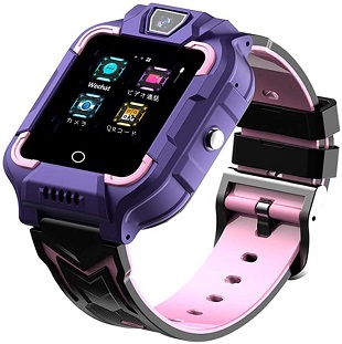 送料無料 新品 パープル 防水子供用スマートウォッチ スマートウォッチおもちゃ Gps位置追跡4g子供用時計チャット ビデオコーの通販はau Pay マーケット アレイズ店