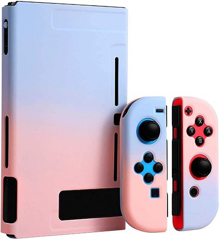 送料無料 新品 ブルー ピンク Nintendo Switch カバー Joy Conカバー スイッチケース 専用カバー 全面保護ケース キズ防止 の通販はau Pay マーケット アレイズ店