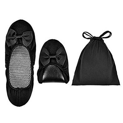 送料無料 新品 携帯持ち運びスリッパ 折りたたみサンダル 室内履き 旅行 レディース 学校 ポータブル収納袋付き ブラック Myrの通販はau Pay マーケット アレイズ店