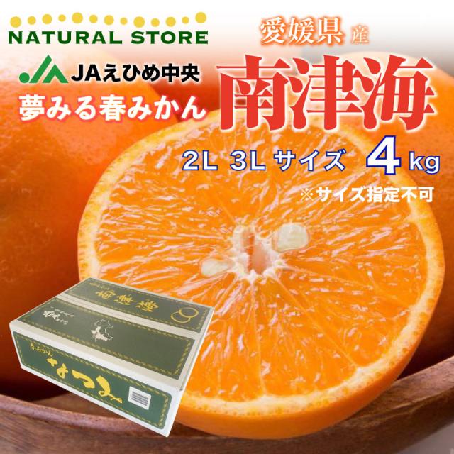 順次発送 南津海 なつみ 4kg 2l 3lサイズ 愛媛県産ほか みかん 初夏のみかん 美味しい柑橘 高糖度 プレミアム柑橘 ギフト 箱買い 通販 の通販はau Pay マーケット ナチュラルストア
