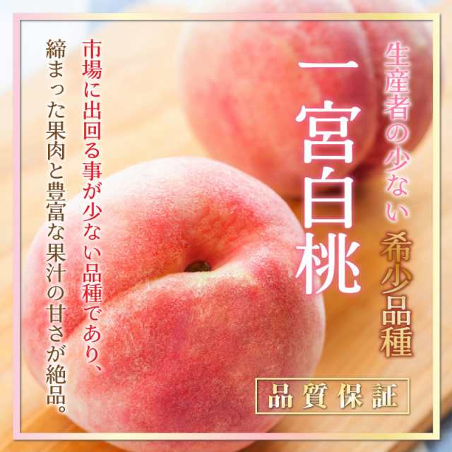 SALE／10%OFF サロンドフルーツ 日本橋一宮白桃 約5kg 13-15玉 特大 