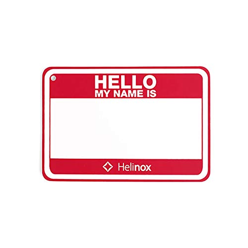 ヘリノックス Helinox Hello My Name Is パッチ レッド の通販はau Pay マーケット 北の国 からtiotioshop