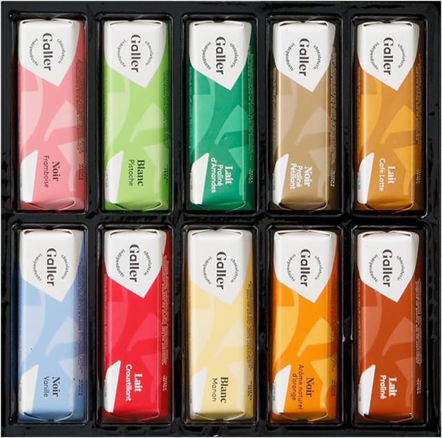 ガレー Galler チョコレート ギフト ミニバー12本入 2023 手土産 人気 スイーツ 高級 チョコ 個包装 お菓子 ベルギー王室御用達