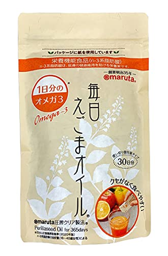 マルタ 毎日えごまオイル90ｇ（3g×30袋）×5個　　　　　　　　　　　　　JAN：4962311150064の通販は 6,685円