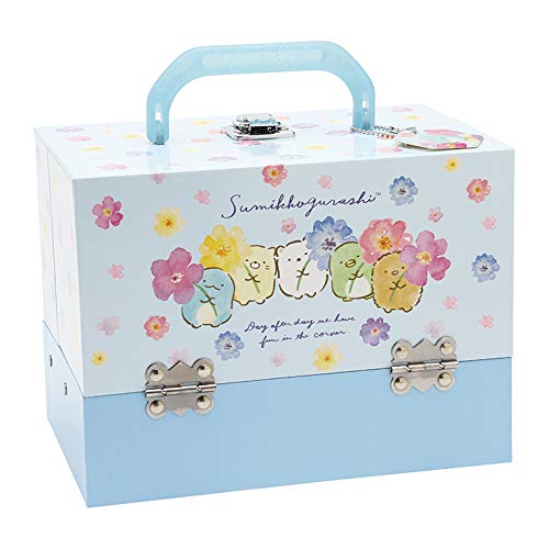 すみっコぐらし バニティメイクボックス ブルー 201011の通販は 7,583円