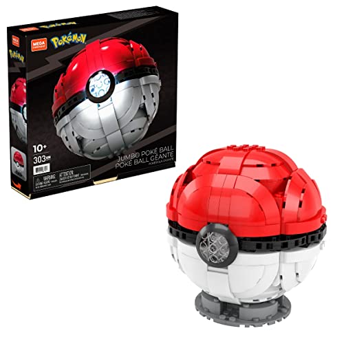 メガコンストラックス(MEGA CONSTRUX) ポケモン ジャンボ・モンスターボール 【8歳~】 HBF53