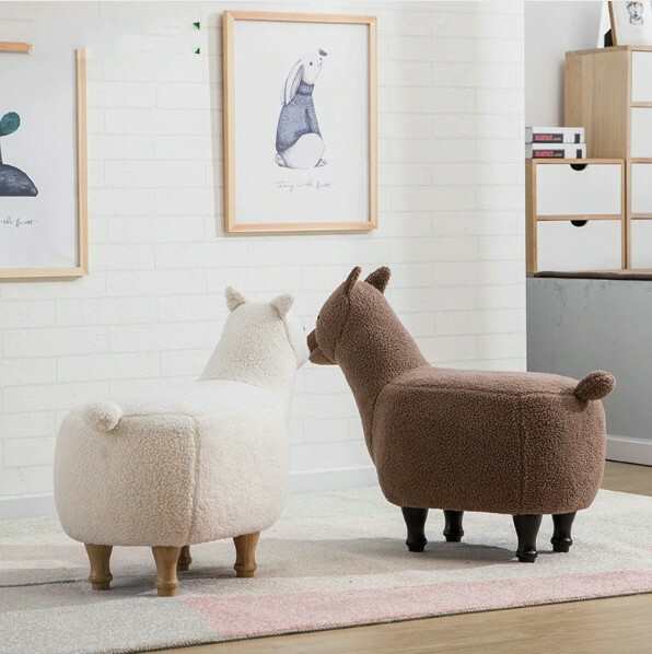 スツール 椅子 家具 インテリア オブジェ アルパカ 動物 おしゃれ 北欧 かわいい チェア オットマン 足置き アニマル 子供部屋の通販はau Pay マーケット Coloring Life