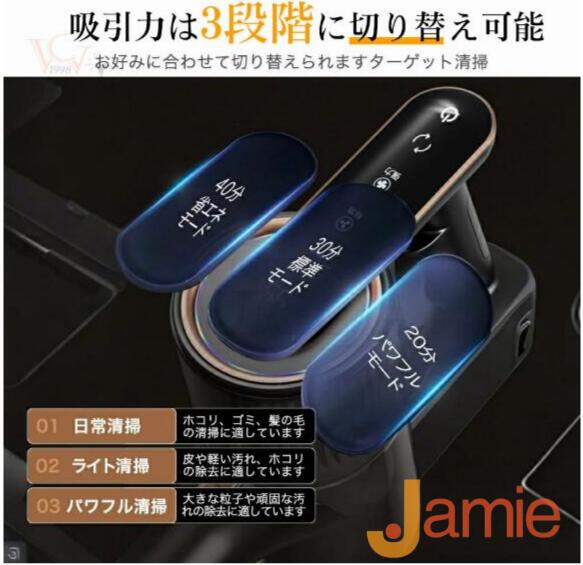 掃除機 コードレス 乾湿両用 55000pa サイクロン式 コードレス 自立式