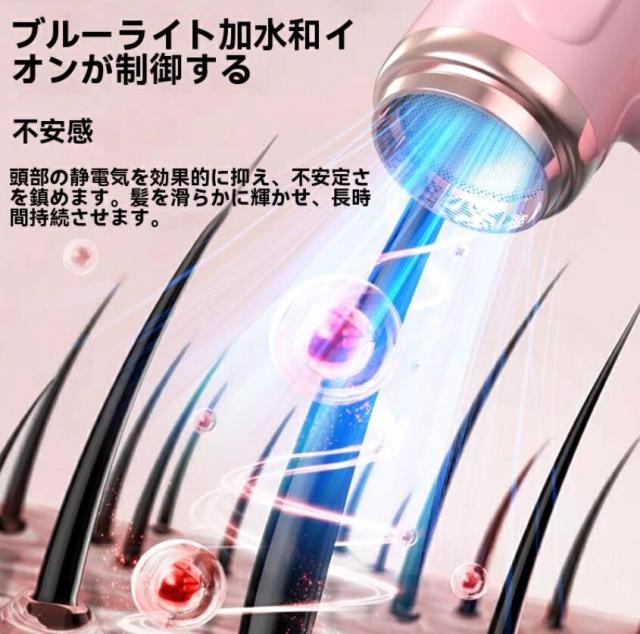 大風量 ドライヤー 低温 コードレスヘアドライヤー 大風量 速乾15000mAh コードレスヘアドライヤー USB充電式 コールドホットウィンドバッテリーヘアドライヤー トラベルキャンプ用 軽量 コンパクト 家庭用_3