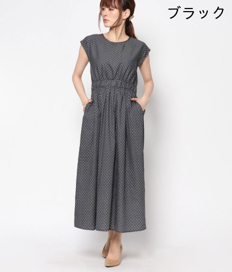 60 Off ドットワンピース ファクター Factor レディース ワンピース 黒 肌 白 ブラック ベージュ ホワイト 夏物 春夏 Ss ドット ロの通販はau Pay マーケット Anap Au Pay マーケット店