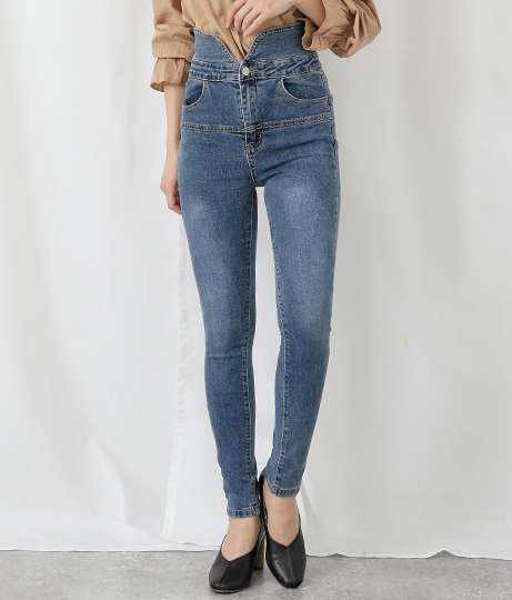 50 Off Chille チル ウエストデザインストレッチハイウエストデニムパンツ パンツ デニム スキニーデニム レディース 春物 春夏 ストの通販はau Pay マーケット Anap Au Pay マーケット店