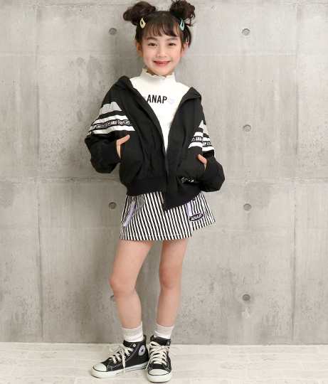 50 Off メッシュ切り替えブルゾン アナップキッズ Anap Kids キッズ アウター キッズ男の子 キッズ女の子 子供服 黒 紫 ブラック ラの通販はau Pay マーケット Anap Au Pay マーケット店