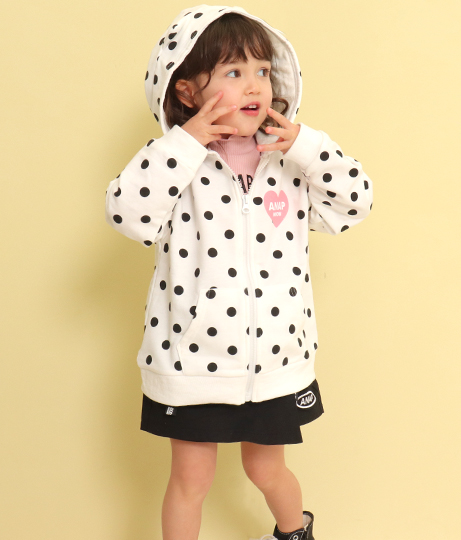 50 Off ドット柄猫耳パーカー アナップキッズ Anap Kids キッズ アウター キッズ女の子 子供服 白 桃 オフホワイト ピンク 春物 春の通販はau Pay マーケット Anap Au Pay マーケット店