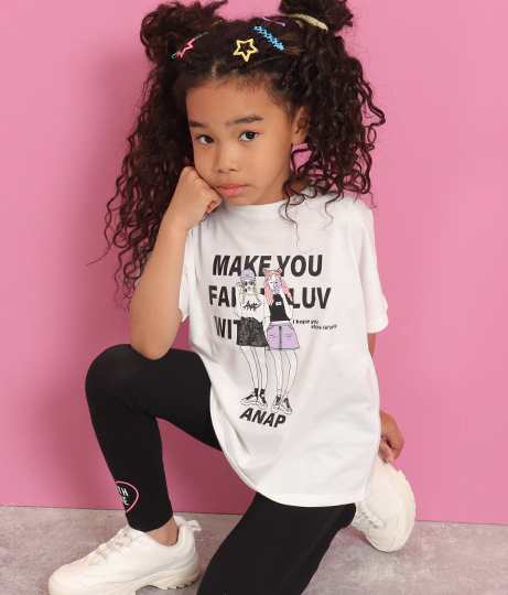 50 Off Anap Kids アナップキッズ ストリートファッショニスタビッグtシャツ Tシャツ ロゴt ティーシャツ ビッグt キッズ 女の子 半の通販はau Pay マーケット Anap Au Pay マーケット店