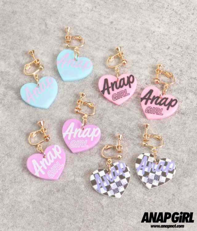 30 Off Anap Girl アナップガール 筆記ロゴハートイヤリング アクセサリー アクセ イヤリング イアリング 女の子 ガール 秋冬 アクリの通販はau Pay マーケット Anap Au Pay マーケット店