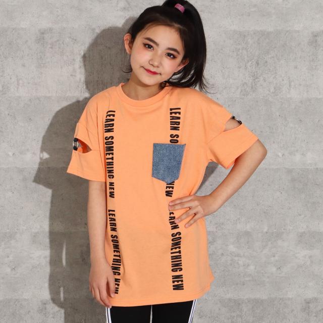 Anap Girl アナップガール 袖リングデニムポケットチュニック ガール 春夏 トップス チュニック 中学生 ファッション ティーンズ 韓国 オの通販はau Pay マーケット Anap Au Pay マーケット店