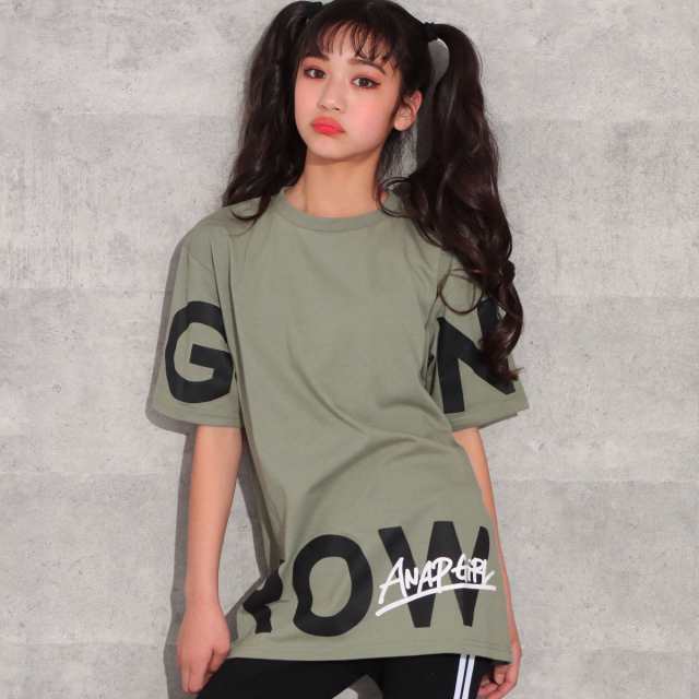 30 Off Anap Girl アナップガール 裾ビッグロゴビッグtシャツ ガール 春夏 トップス Tシャツ 中学生 ファッション ティーンズ 韓国 の通販はau Pay マーケット Anap Au Pay マーケット店