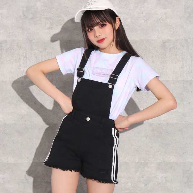 50％OFF】ANAP GiRL アナップガール ライン入りサスペンダー付ショートパンツ ガール 春夏 ワンピース サロペット/オールインワン  中学の通販はau PAY マーケット - ANAP au PAY マーケット店